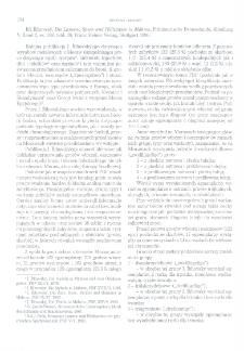 Die Lanzen-, Speer- und Pfeilspitzen in M&auml;hren, Jiř&iacute; Ř&iacute;hovsk&yacute;, Pr&auml;historische Bronzefunde, Abteilung V, Band 2, Stuttgart 1996 : [recenzja]