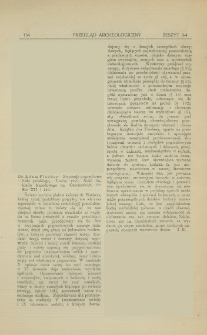 Zwyczaje pogrzebowe ludu polskiego, Adam Fischer, Lw&oacute;w, 1921 : [recenzja]