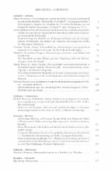 Spis treści = Contents