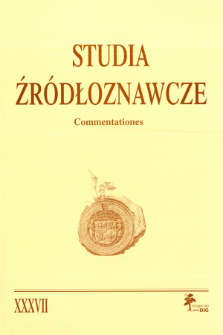 "Rocznik świętokrzyski nowy" - rocznikiem mansjonarskim czy andegaweńsko-jagiellońskim?