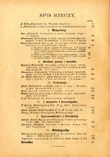 Spis treści