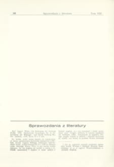 Die Bedeutung der Grabung Wollin 1934. Methodische Grundlagen f&uuml;r die Erforschung der Wikinger- und Slaven Siedlung Wollin, Karl August Wilde, Szczecin 1939 : [recenzja]