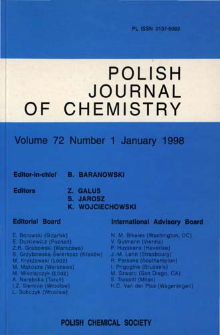 Vol. 72, no 1 (1998) SpisTreściOkładki