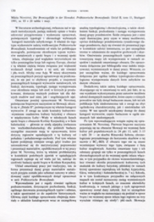 Die Bronzegef&auml;&szlig;ase in der Slowakei, Prahistorische Bronzefunde. Dział II, t. 11, Stuttgart 1991, M&aacute;ria Novotn&aacute;, : [recenzja]