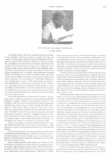 Prof. dr hab. Kazimierz Godłowski (1934-1995)