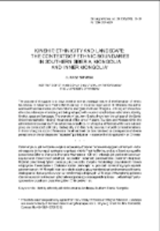 Kinship, Ethnicity and Landscape: The Contexts of Ethnic Boundaries in Southern Siberia, Mongolia and Inner Mongolia