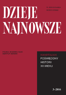 Refleksje historiograficzne Profesora Romana Wapińskiego odnośnie do "Biografistyki w Polsce"