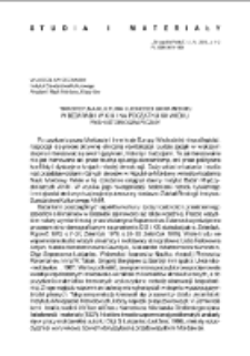 Tradycyjna kultura ludności ukraińskiej w Besarabii w XIX i na początku XX wieku. Rys historiograficzny