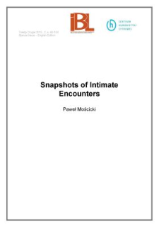 Snapshots of Intimate Encounters