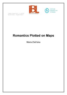 Romantics Plotted on Maps
