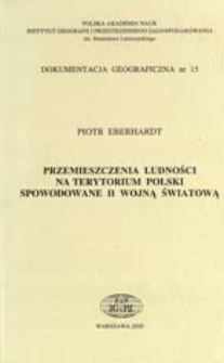 Przemieszczenia ludności na terytorium Polski spowodowane II wojną światową