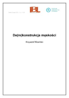 De(re)konstrukcja męskości