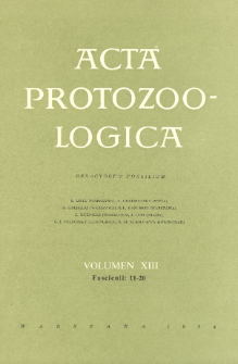 Acta Protozoologica, Vol. 13, Fasc. 11-20