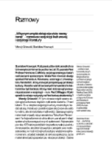 &bdquo;W żywym umyśle dzieje się wiele rzeczy naraz&rdquo; &ndash; rozmowa o socjologii kulturowej i socjologii literatury