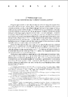 Z Werdumem po kraju. Uwagi na temat nowego wydania Dziennika podr&oacute;ży : [recenzje]