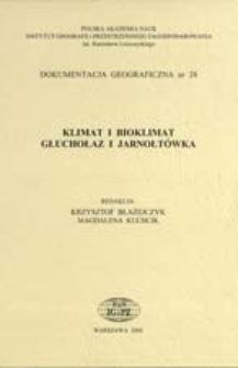 Klimat i bioklimat Głuchołaz i Jarnołt&oacute;wka