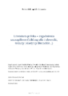 Polska Bibliografia Literacka: Literatura polska - zagadnienia szczegółowe (bibliografie i słowniki, tematy i motywy literackie...) - 2014
