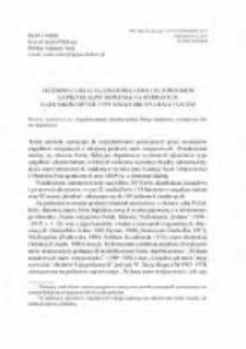 Urzędowa i lokalna (gwarowa) odmiana toponim&oacute;w na przykładzie dopełniacza wybranych nazw miejscowych typu singulare i plurale tantum