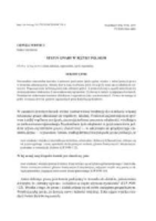 Status gwary w języku polskim