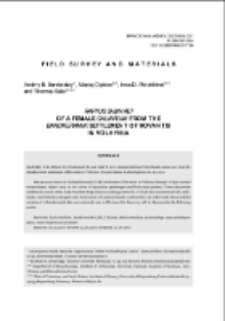 Raptus Sabinae? Of a female calvarium from the Bandkeramik settlement of Rovantsi in Volhynia