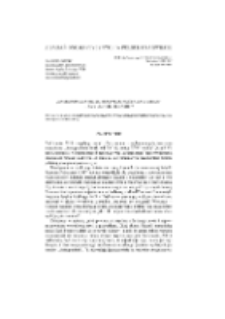 Antroponimia Polski od XVI do końca XVIII wieku&rdquo; &mdash; czy &bdquo;koniec historii&rdquo;?