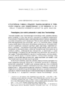 Stylotw&oacute;rcza funkcja związk&oacute;w frazeologicznych w tw&oacute;rczości księdza Jana Twardowskiego a ich przekład. Na materiale tłumaczeń wybranych wierszy na język angielski