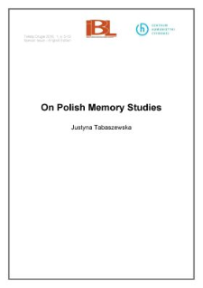 On Polish memory studies