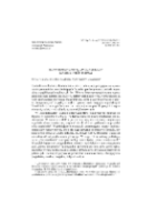 Słowa tematyczne w &bdquo;Onomastikach" (zakres, treść, forma)