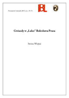 Gwiazdy w &bdquo;Lalce&rdquo; Bolesława Prusa