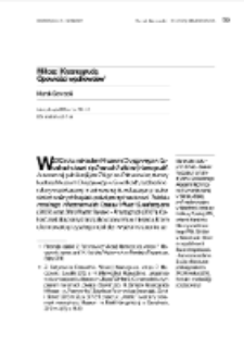 Miłosz | Krasnogruda. Opowieści wędrowc&oacute;w