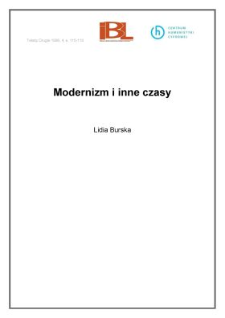 Modernizm i inne czasy