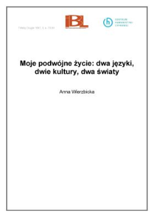 Moje podw&oacute;jne życie: dwa języki, dwie kultury, dwa światy