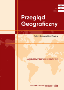 Przegląd Geograficzny T. 90 z. 1 (2018), Kronika