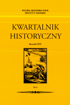 Kwartalnik Historyczny R. 116 nr 1 (2009), Recenzje