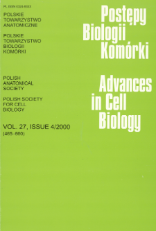 Postępy biologii komórki, Tom 27 nr 4, 2000