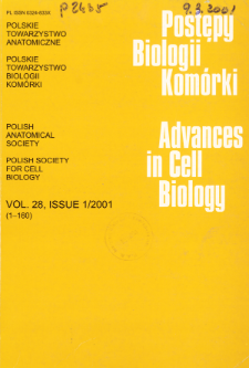 Postępy biologii komórki, Tom 28 nr 1, 2001