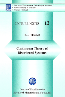 Continuum theory of disordered systems