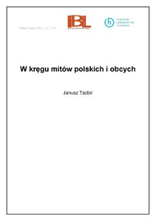 W kręgu mitów polskich i obcych