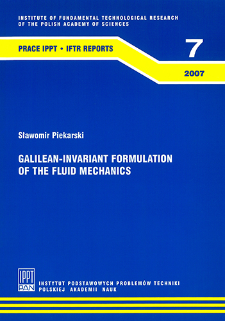 Galilean-invariant formulation of the fluid mechanics