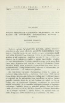 Wpływ niekt&oacute;rych czynnik&oacute;w środowiska na tworzenie się hypopus&oacute;w u Tyroglyphus farinare L. (Acarina) : doniesienie tymczasowe