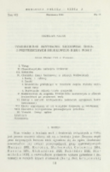 Tendipedidae bentosowe środowisk śr&oacute;d- i przyrzecznych środkowego biegu Wisły