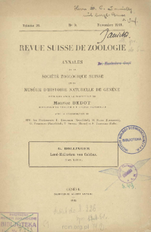 Land-Mollusken von Celebes : Ausbeute der in den Jahren 1902 und 1903 ausgef&uuml;hrten zweiten Celebes-Reise der Herren Dr. P. und Dr. F. Sarasin