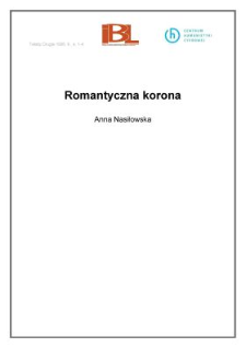 Romantyczna korona (wstęp)