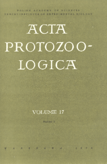 Acta Protozoologica, Vol. 17, Nr 2