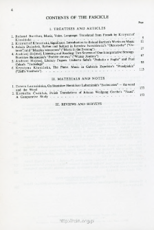 Pamiętnik Literacki, Z. 2 (1999), Contents of the fascicle