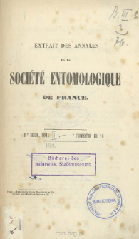 Col&eacute;opteres de L'ile de Cuba. Notes, synonymies et descriptions d'especes nouvelles : Familles Des C&eacute;rambycides et des Parandrides