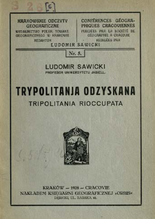 Trypolitanja odzyskana = Tripolitania rioccupata