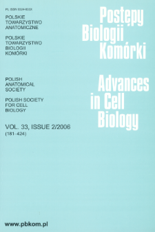 Postępy biologii komórki, Tom 32 nr 2, 2005