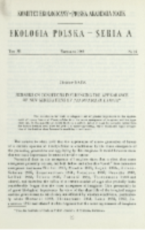 Remarks on conditions influencing the appearance of new generations of Tendipedidae larvae