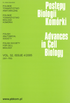 Postępy biologii komórki, Tom 32 nr 4, 2005